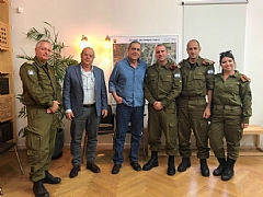 ביקר מפקד מחוז דן בפיקוד העורף