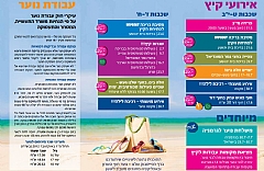 פעילויות קיץ 2014 לבני נוער