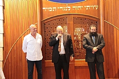 טקס קבלת ספר תורה כיתות ב', 20.11.15